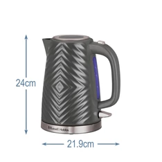 Russell Hobbs 26382-70/RH Groove 1,7L-es szürke vízforraló Russell Hobbs 26382-70/RH Groove 1,7L-es szürke vízforraló