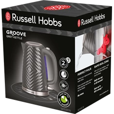 Russell Hobbs 26382-70/RH Groove 1,7L-es szürke vízforraló Russell Hobbs 26382-70/RH Groove 1,7L-es szürke vízforraló