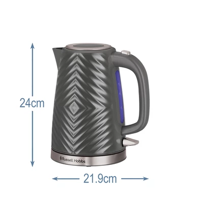 Russell Hobbs 26382-70/RH Groove 1,7L-es szürke vízforraló Russell Hobbs 26382-70/RH Groove 1,7L-es szürke vízforraló