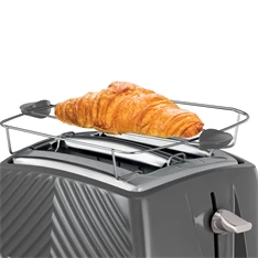Russell Hobbs 26392-56/RH Groove szürke 2 szeletes kenyérpirító Russell Hobbs 26392-56/RH Groove szürke 2 szeletes kenyérpirító