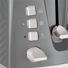 Russell Hobbs 26392-56/RH Groove szürke 2 szeletes kenyérpirító Russell Hobbs 26392-56/RH Groove szürke 2 szeletes kenyérpirító