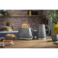 Russell Hobbs 26392-56/RH Groove szürke 2 szeletes kenyérpirító Russell Hobbs 26392-56/RH Groove szürke 2 szeletes kenyérpirító