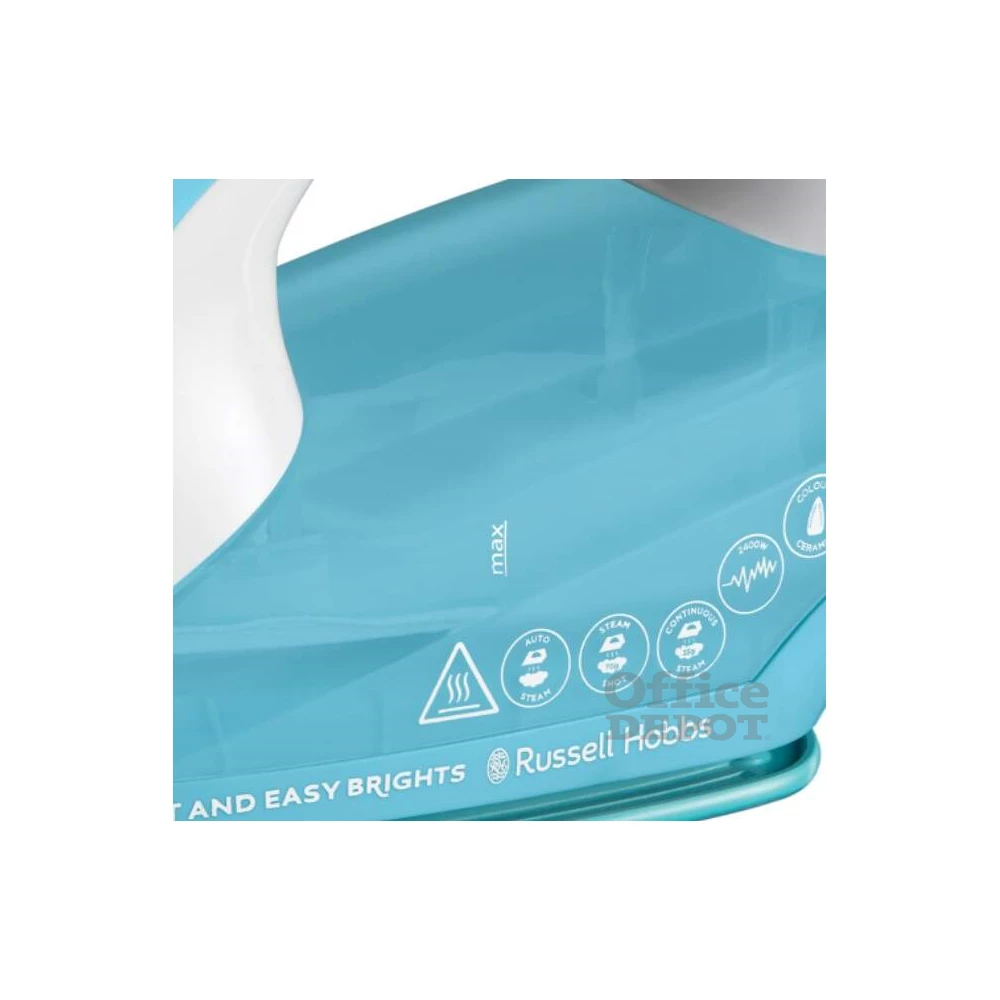 Russell Hobbs 26482-56/RH Light&Easy Brights Aqua türkizkék gőzölős vasaló