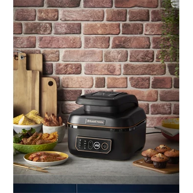 Russell Hobbs 26520-56/RH SatisFry Air&Grill fekete 5,5 L multifunkciós forrólevegős sütő