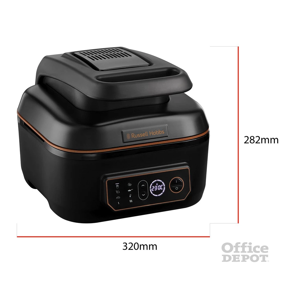 Russell Hobbs 26520-56/RH SatisFry Air&Grill fekete 5,5 L multifunkciós forrólevegős sütő