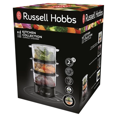 Russell Hobbs 26530-56/RH Kitchen Collection kompakt pároló és rizsfőző Russell Hobbs 26530-56/RH Kitchen Collection kompakt pároló és rizsfőző