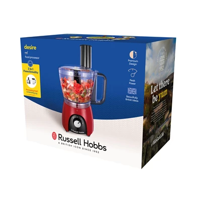 Russell Hobbs 27110-56/RH Desire Red konyhai robotgép Russell Hobbs 27110-56/RH Desire Red konyhai robotgép