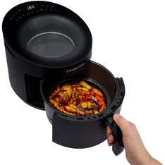Russell Hobbs 27420-56/RH Panoramic airfryer fekete 5 L forrólevegős sütő Russell Hobbs 27420-56/RH Panoramic airfryer fekete 5 L forrólevegős sütő