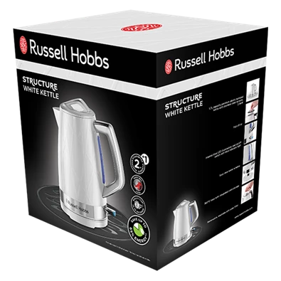 Russell Hobbs 28080-70/RH Structure 1,7L-es fehér vízforraló Russell Hobbs 28080-70/RH Structure 1,7L-es fehér vízforraló