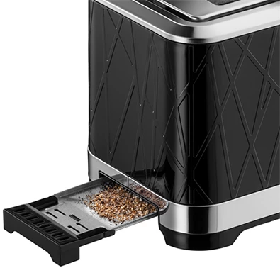 Russell Hobbs 28091-56/RH Structure fekete 2 szeletes kenyérpirító Russell Hobbs 28091-56/RH Structure fekete 2 szeletes kenyérpirító