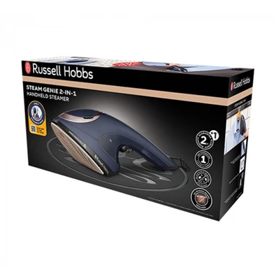 Russell Hobbs 28370-56 Steam Genie 21in kék kézi ruhagőzölő - vasaló Russell Hobbs 28370-56 Steam Genie 21in kék kézi ruhagőzölő - vasaló