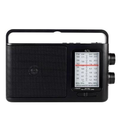 SAL RPR 7B MP3/Bluetooth 4 sávos AC/DC táskarádió SAL RPR 7B MP3/Bluetooth 4 sávos AC/DC táskarádió