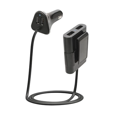 SAL SA 060 2.4A univerzális 4x USB autós gyorstöltő SAL SA 060 2.4A univerzális 4x USB autós gyorstöltő
