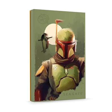 SEAGATE FireCuda Star Wars Boba Fett 2,5" 2TB USB 3.0 külső winchester SEAGATE FireCuda Star Wars Boba Fett 2,5" 2TB USB 3.0 külső winchester