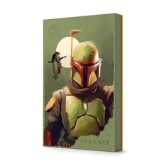 SEAGATE FireCuda Star Wars Boba Fett 2,5" 2TB USB 3.0 külső winchester SEAGATE FireCuda Star Wars Boba Fett 2,5" 2TB USB 3.0 külső winchester