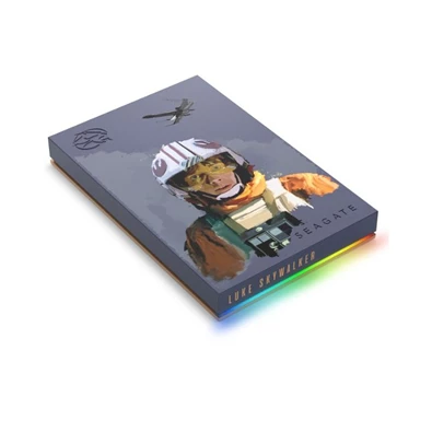 SEAGATE FireCuda Star Wars Luke Skywalker 2,5" 2TB USB 3.0 külső winchester SEAGATE FireCuda Star Wars Luke Skywalker 2,5" 2TB USB 3.0 külső winchester