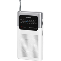 SENCOR SRD 1100W fehér zsebrádió SENCOR SRD 1100W fehér zsebrádió