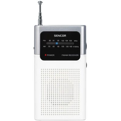 SENCOR SRD 1100W fehér zsebrádió SENCOR SRD 1100W fehér zsebrádió