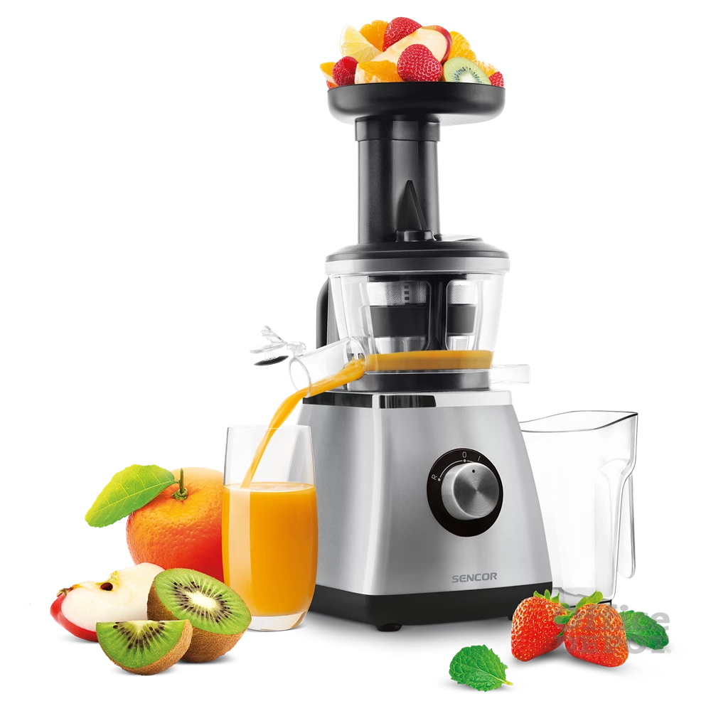 Sencor SSJ 4041BK fekete-ezüst gyümölcsprés