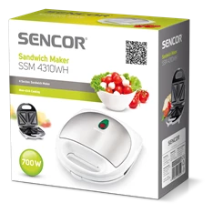 Sencor SSM 4310WH fehér szendvicssütő Sencor SSM 4310WH fehér szendvicssütő