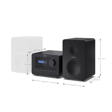 SHARP XL-B514(BK) Tokyo FM bluetooth Mikro Hifi SHARP XL-B514(BK) Tokyo FM bluetooth Mikro Hifi