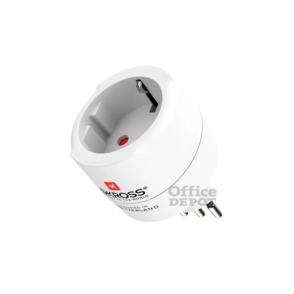SKROSS (1.500272) Svájc/Olaszország/Brazília utazó adapter
