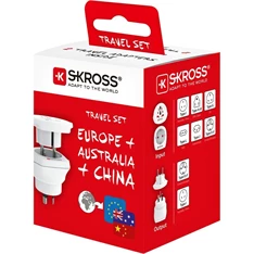 SKROSS 1.500210-E AU/CN/EU fehér átalakító SKROSS 1.500210-E AU/CN/EU fehér átalakító