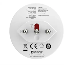 SKROSS (1.500272) Svájc/Olaszország/Brazília utazó adapter SKROSS (1.500272) Svájc/Olaszország/Brazília utazó adapter