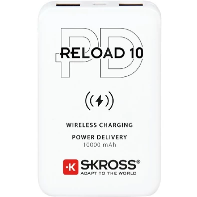 SKROSS Reload10 10000mAh USB/ wireless töltéssel power bank SKROSS Reload10 10000mAh USB/ wireless töltéssel power bank