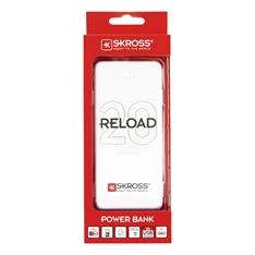 SKROSS Reload20 20000mAh USB/microUSB kábellel két kimenettel power bank SKROSS Reload20 20000mAh USB/microUSB kábellel két kimenettel power bank