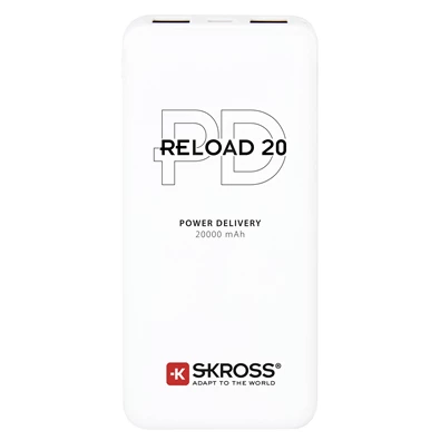 SKROSS Reload20 PD 20000mAh USB/microUSB kábellel két kimenettel power bank SKROSS Reload20 PD 20000mAh USB/microUSB kábellel két kimenettel power bank