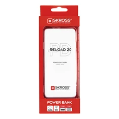 SKROSS Reload20 PD 20000mAh USB/microUSB kábellel két kimenettel power bank SKROSS Reload20 PD 20000mAh USB/microUSB kábellel két kimenettel power bank