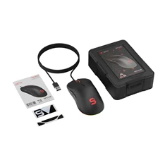 SPC Gear GEM Plus fekete gamer egér SPC Gear GEM Plus fekete gamer egér