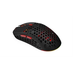 SPC Gear LIX Plus Wireless fekete vezeték nélküli gamer egér