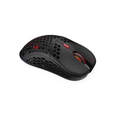 SPC Gear LIX Plus Wireless fekete vezeték nélküli gamer egér