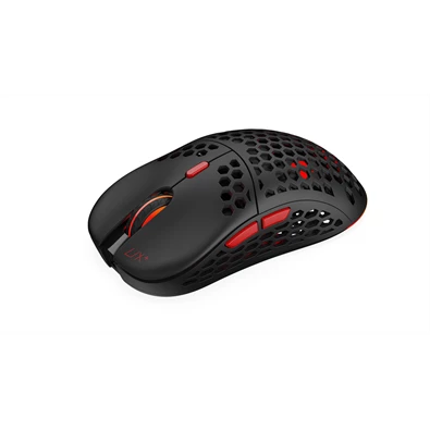 SPC Gear LIX Plus Wireless fekete vezeték nélküli gamer egér