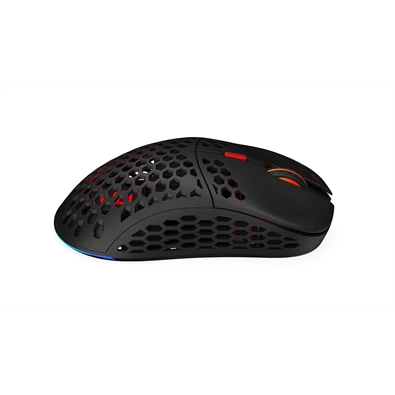 SPC Gear LIX Plus Wireless fekete vezeték nélküli gamer egér