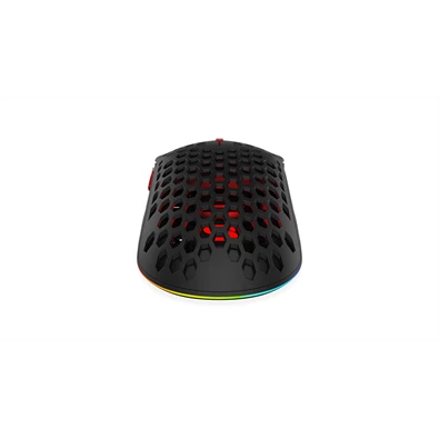 SPC Gear LIX Plus Wireless fekete vezeték nélküli gamer egér