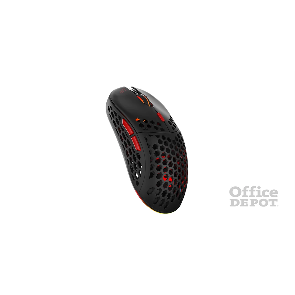SPC Gear LIX Plus Wireless fekete vezeték nélküli gamer egér