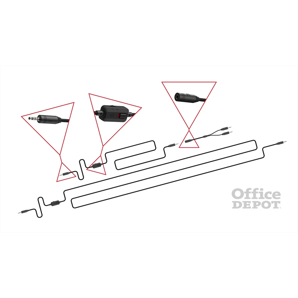 SPC Gear VIRO Plus fekete gamer headset