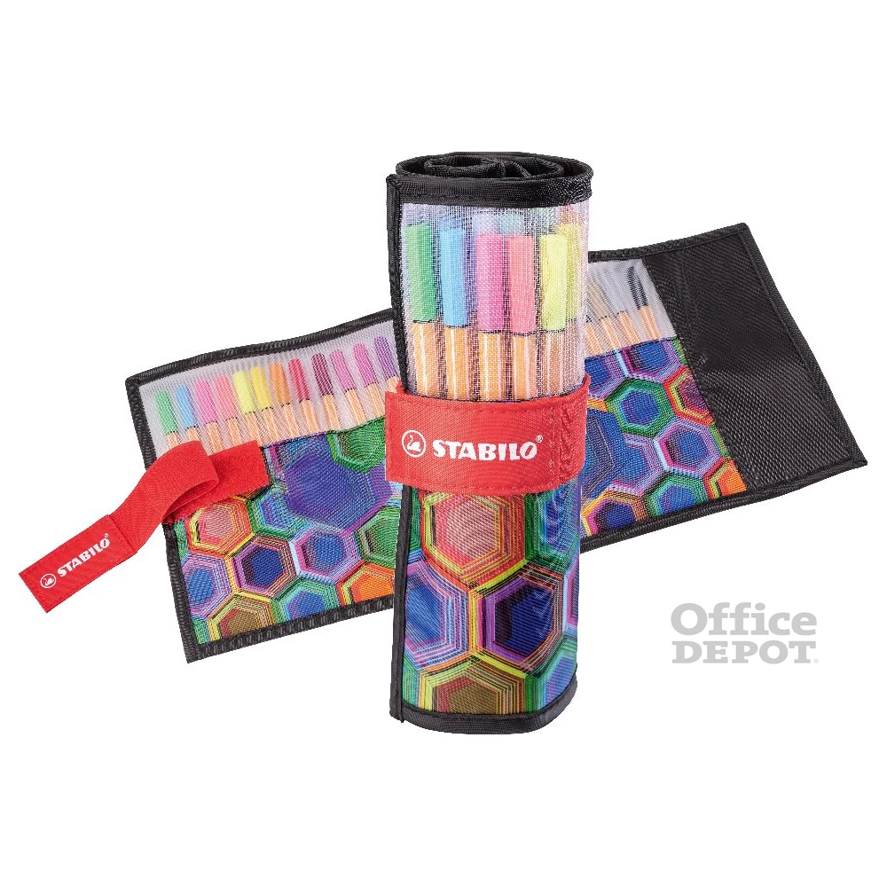 STABILO ARTY Rollerset point 88 25 db/csomag tűfilc készlet