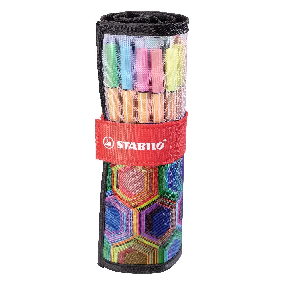 STABILO ARTY Rollerset point 88 25 db/csomag tűfilc készlet