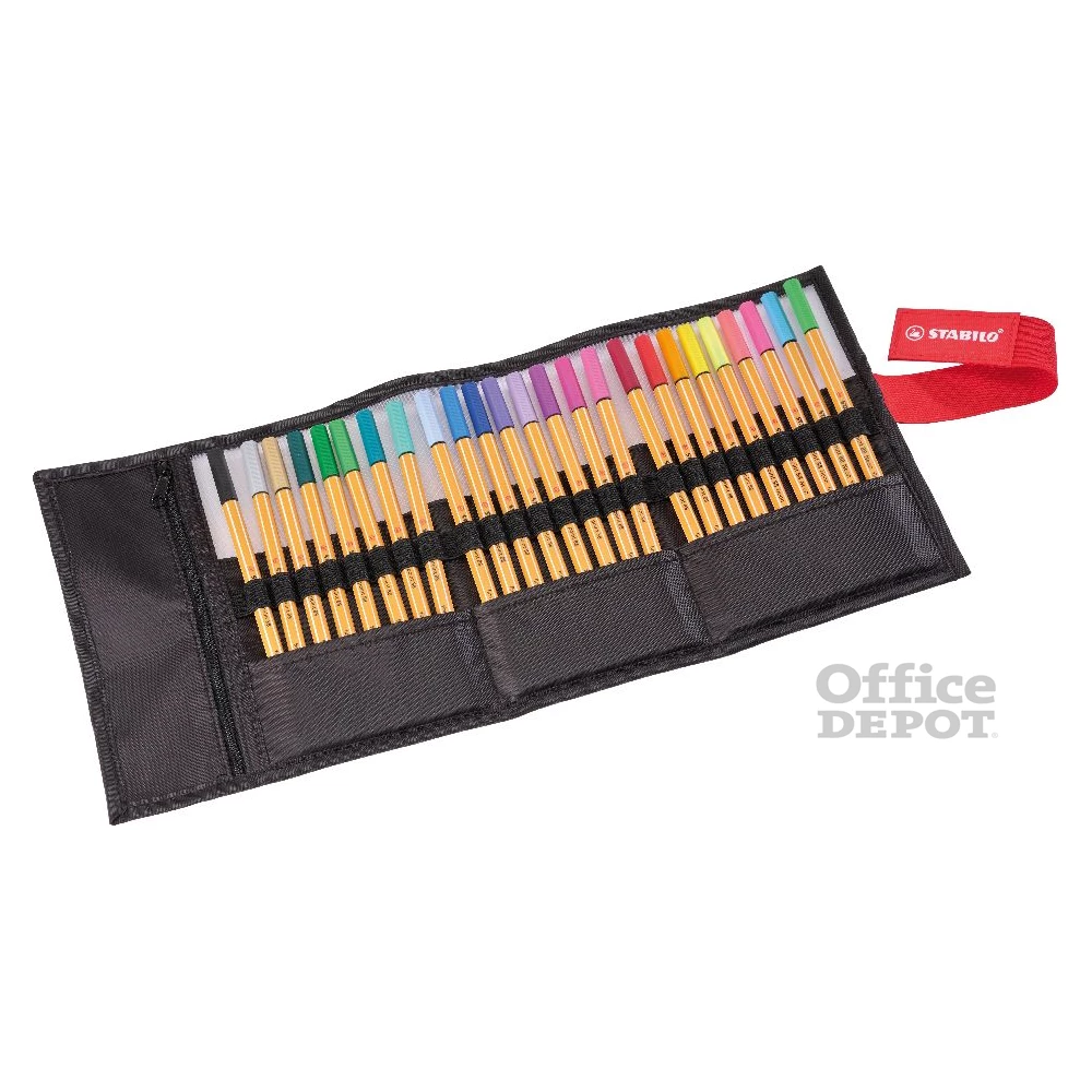 STABILO ARTY Rollerset point 88 25 db/csomag tűfilc készlet