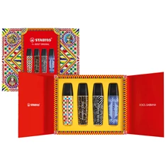 STABILO BOSS ORIGINAL DOLCE&GABBANA Edition 4 db-os szövegkiemelő készlet STABILO BOSS ORIGINAL DOLCE&GABBANA Edition 4 db-os szövegkiemelő készlet