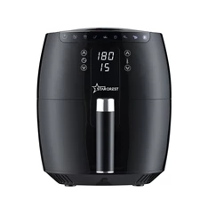STARCREST SFR-3500 fekete 3,5 L forrólevegős sütő