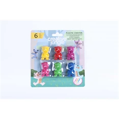 Sakota Creative Jungle Maci 6 db-os plasztik zsírkréta készlet