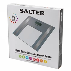 Salter 9158 SV3R ezüst testelemző személymérleg Salter 9158 SV3R ezüst testelemző személymérleg
