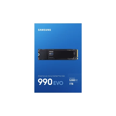 Samsung 1000GB NVMe M.2 2280 990 EVO (MZ-V9E1T0BW) SSD Samsung 1000GB NVMe M.2 2280 990 EVO (MZ-V9E1T0BW) SSD