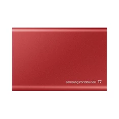 Samsung 1000GB USB 3.2 (MU-PC1T0R/WW) piros T7 külső SSD Samsung 1000GB USB 3.2 (MU-PC1T0R/WW) piros T7 külső SSD