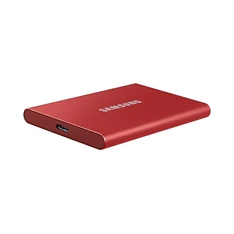 Samsung 1000GB USB 3.2 (MU-PC1T0R/WW) piros T7 külső SSD Samsung 1000GB USB 3.2 (MU-PC1T0R/WW) piros T7 külső SSD